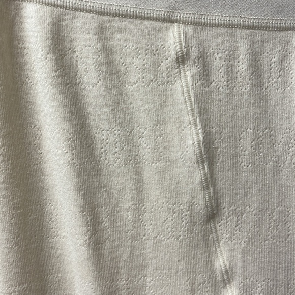 SKIMS LOGO POINTELLE LEGGINGS WOMENS SIZE LARGE - Picture 2 of 4